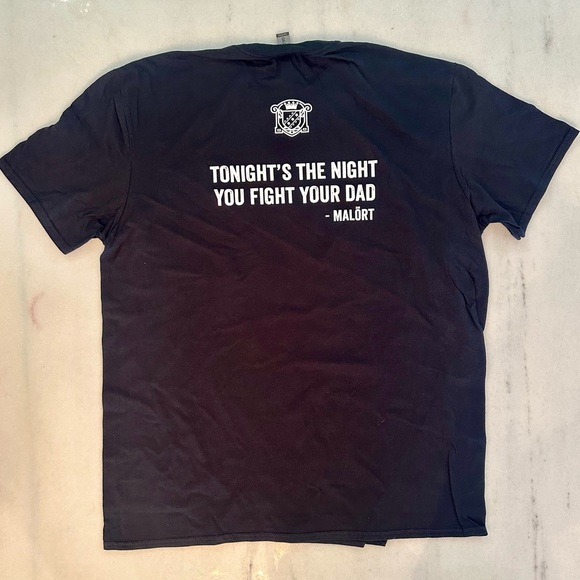 NEW Jeppson’s Malört ‘Tonight’s the Night you Fight your Dad’ T-Shirt - Picture 2 of 3